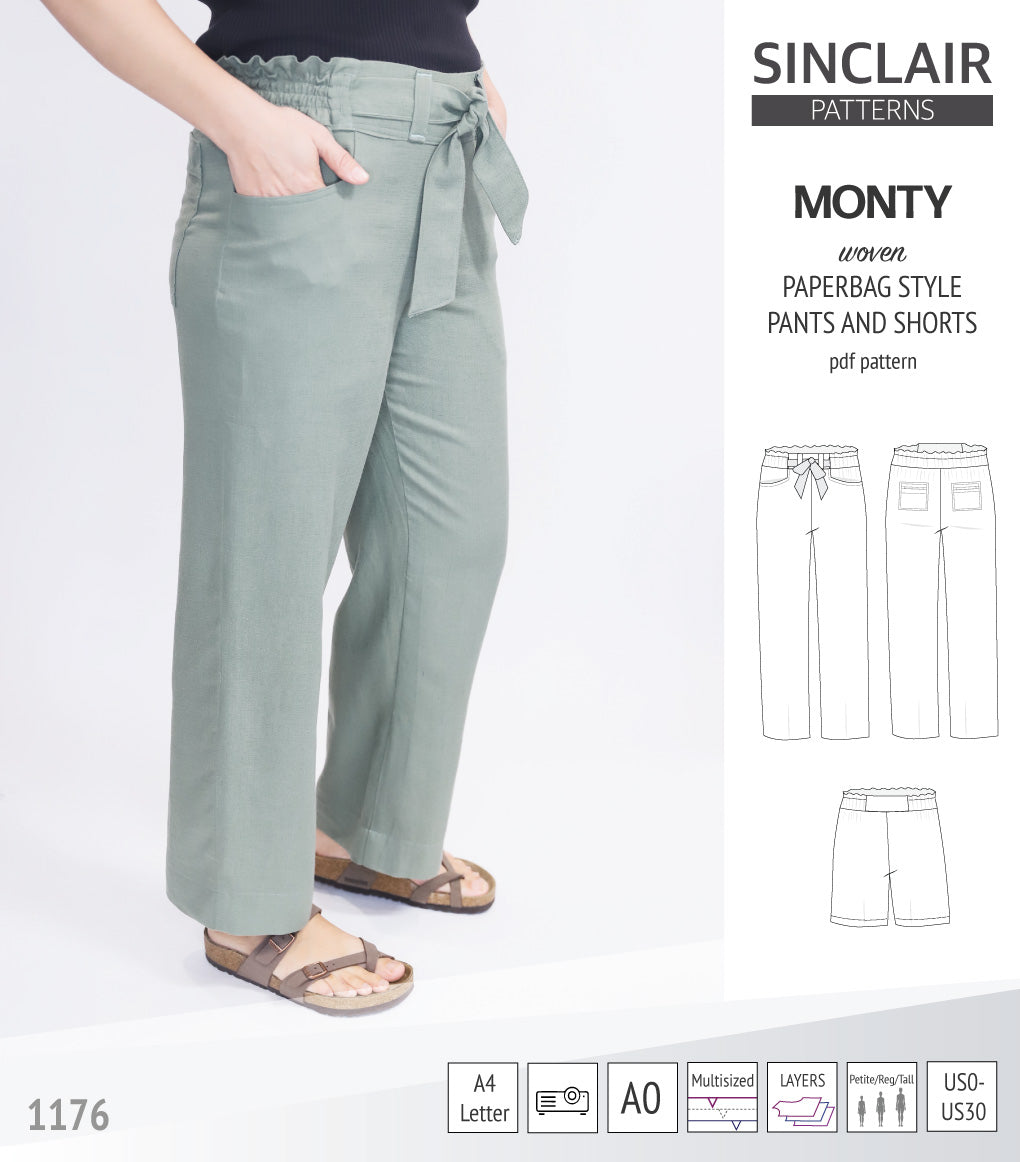 Paper bag pants petite outlet