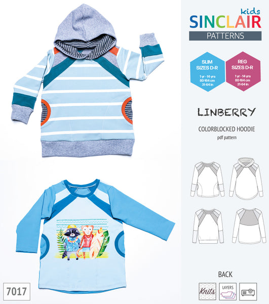 Morgan half zip pullover and hoodie (PDF) - Sinclair Patterns