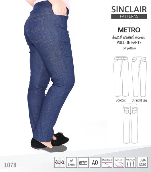Metro Pants, Jeans And Capris