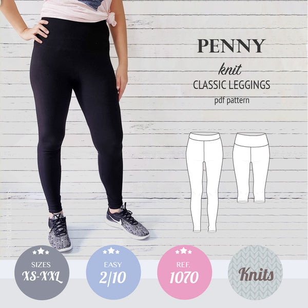 Penny classic leggings (PDF) - Sinclair Patterns