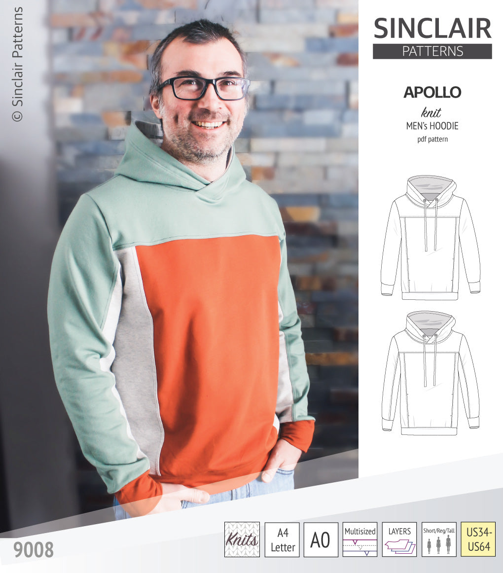 Apollo knit colorblocked hoodie for men (PDF) – Sinclair Patterns apollo-knit-colorblocked-hoodie-for-men-pdf-sinclair-patterns