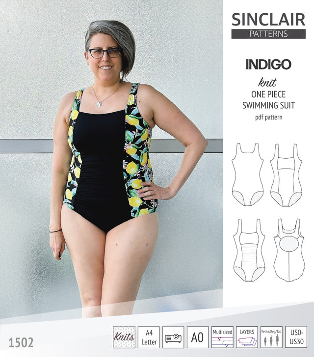 Swimsuit Sewing Patterns – One-Piece, Bikini, Tankini & Rash Guard ...