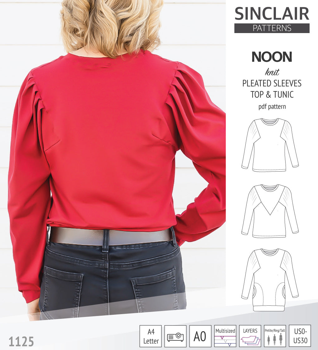Sinclair Tuva Pattern Sinclair Patterns - pdf sewing patterns