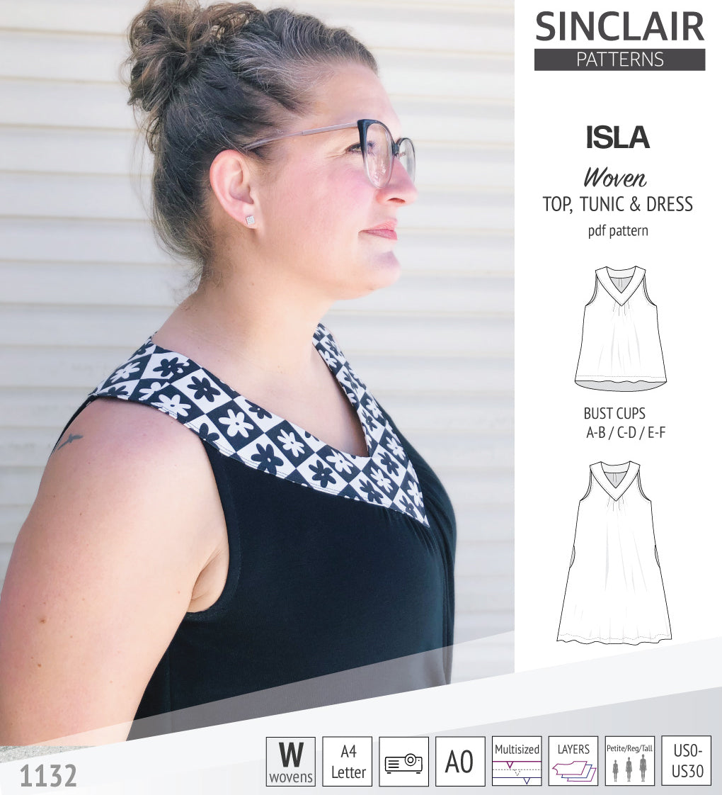 Sinclair Tuva Pattern Sinclair Patterns - pdf sewing patterns