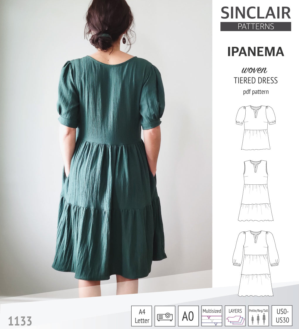 Sinclair Tuva Pattern Sinclair Patterns - pdf sewing patterns