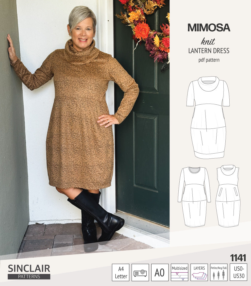 mimosa knit dress Patou