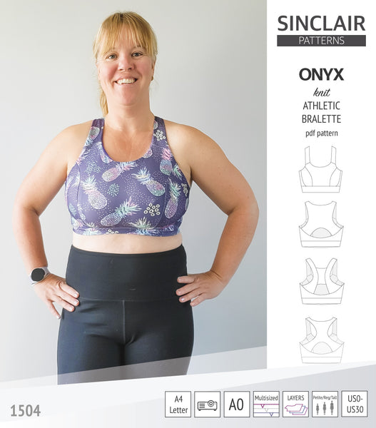 How to make crop top sport bra (brallet Tank top) pattern and stitching 