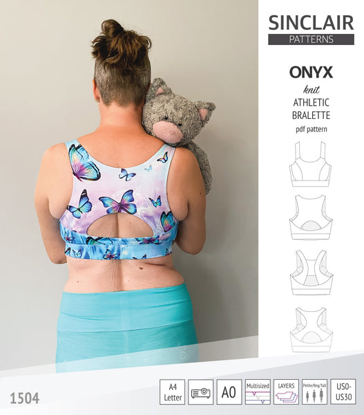 Sewing Pattern PDF, Support the Sports Bra french -  Sweden