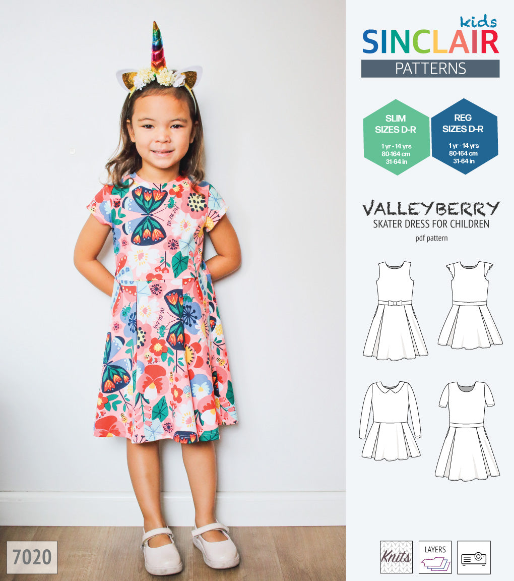 Valleyberry classic skater dress for children (pdf sewing pattern) – Sinclair Patterns valleyberry-classic-skater-dress-for-children-pdf-sewing-pattern-sinclair-patterns
