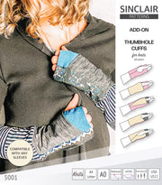 Thumbhole cuffs pack add on (PDF) – Sinclair Patterns