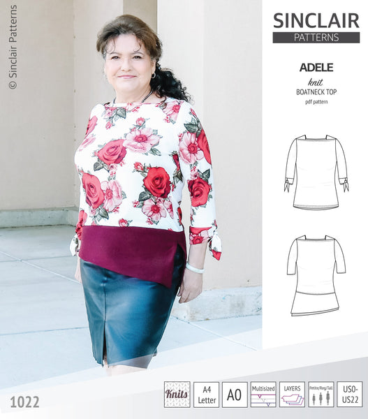 Simplicity 1698 Stretch Knit Skirt, Top and Jacket Sewing Pattern 10