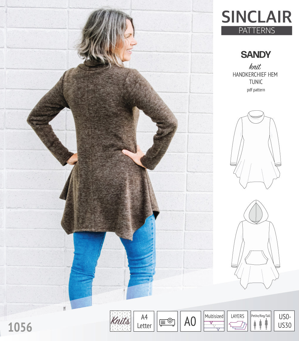 Sandy knit tunic (PDF) Sandy knit tunic (PDF)