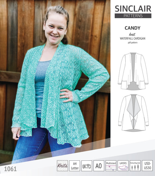 Sweet Sleeve Sweater & Top PDF Sewing Pattern -  Ireland