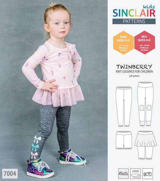 Amazon.com - McCall Patterns Children/Girls' Tops, Dresses and Leggings