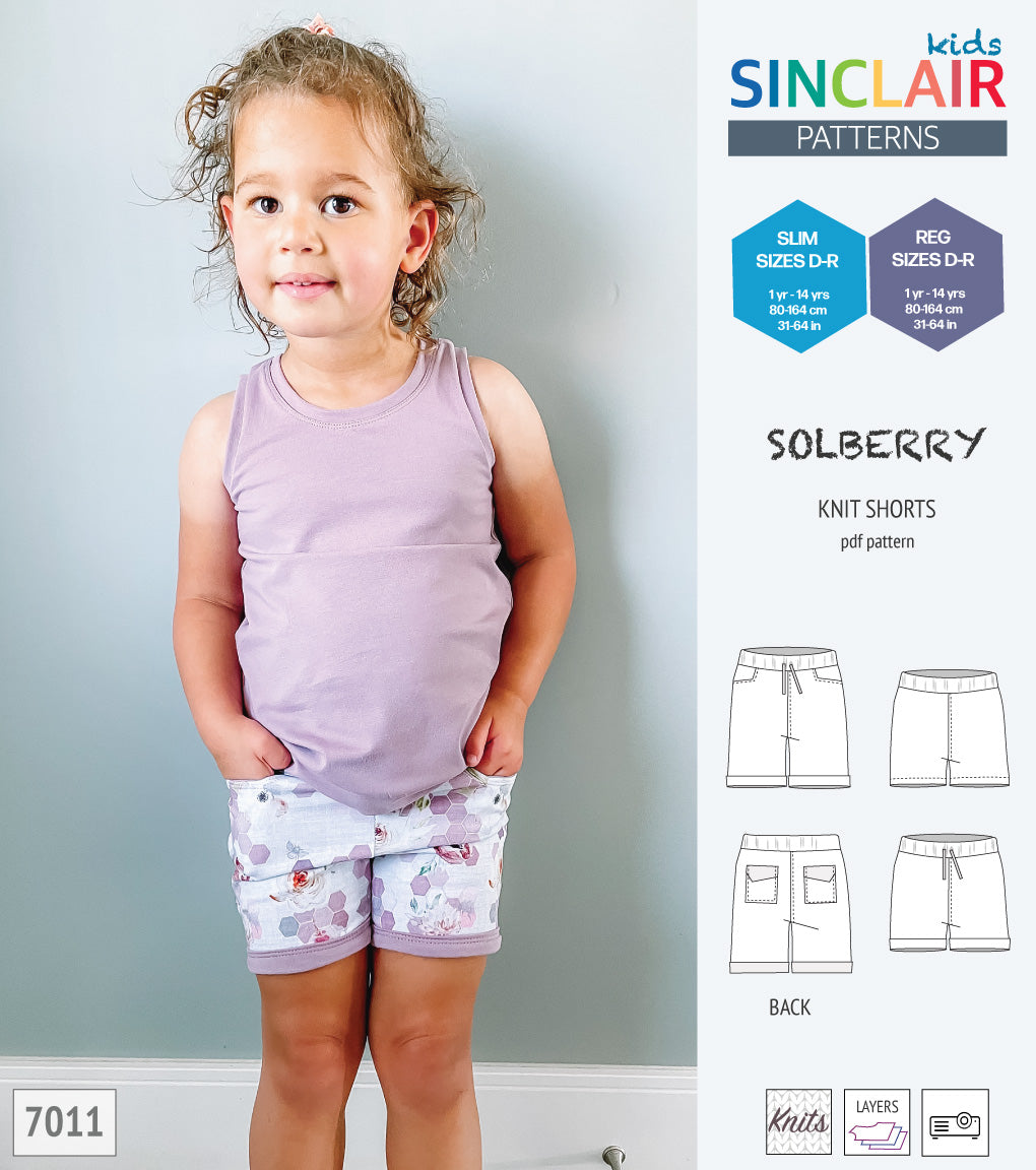 Solberry knit jersey shorts for children girls and boys pdf sewing pattern – Sinclair Patterns solberry-knit-jersey-shorts-for-children-girls-and-boys-pdf-sewing-pattern-sinclair-patterns