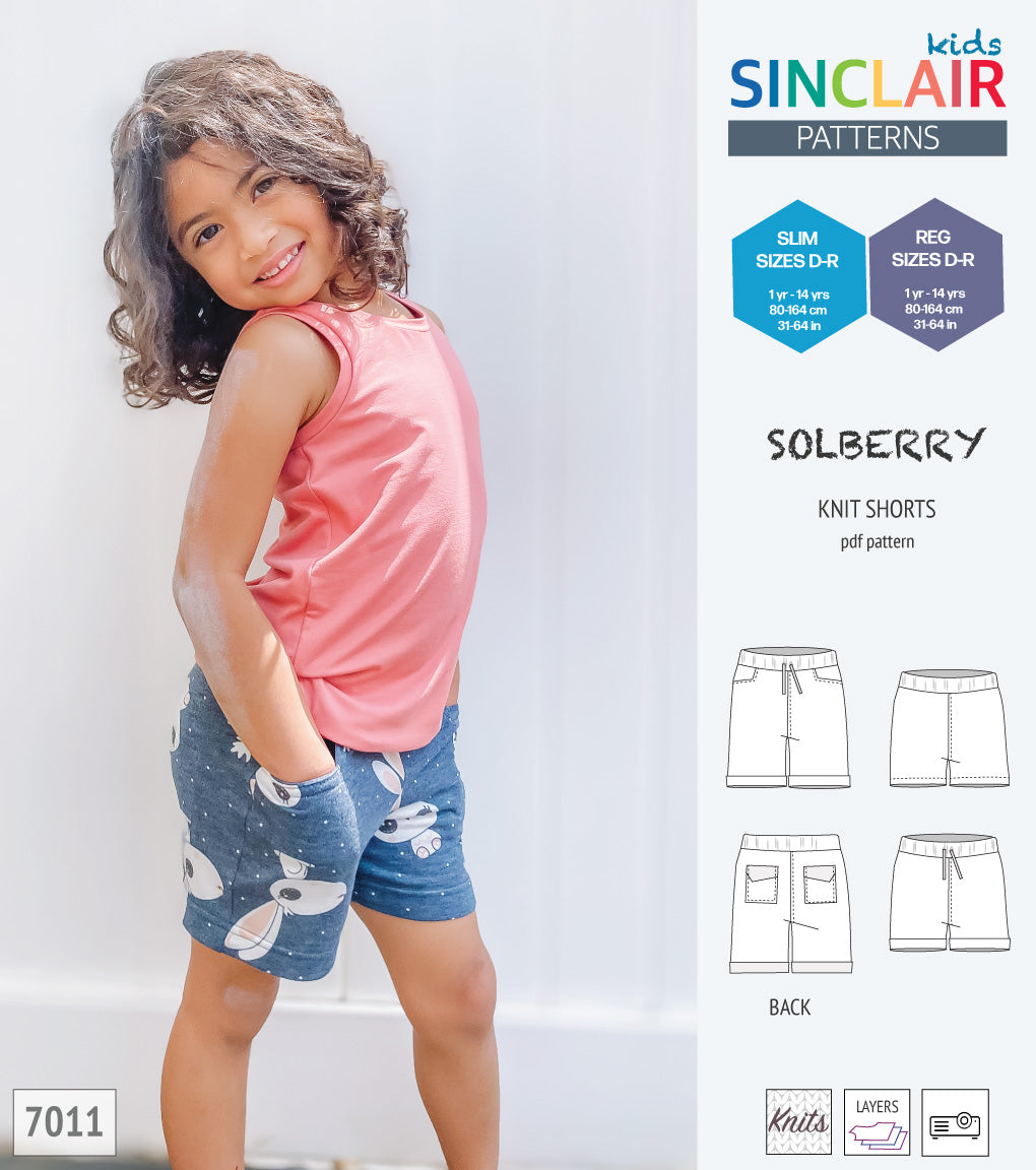 Solberry knit jersey shorts for children girls and boys pdf sewing pattern – Sinclair Patterns solberry-knit-jersey-shorts-for-children-girls-and-boys-pdf-sewing-pattern-sinclair-patterns