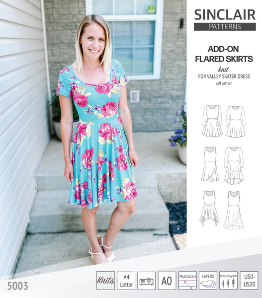 Flared Lingerie Style Dress Sewing Pattern for Women, Boho Style Summer  Dress, One Size, PDF Easy Sewing Patterns 