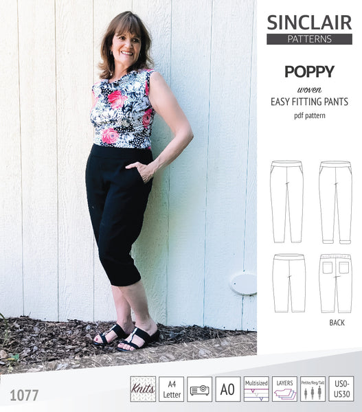 How to make high waist knickers (FREE Poppy High waist pattern