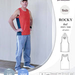 Sinclair Patterns 9004 Rocky knit tank for men pdf sewing pattern