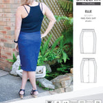 Pdf sewing pattern S1015 Elle panelled skirt Sinclair Patterns