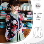 PDF Sewing pattern Sinclair Patterns S1048 Sydney cocoon style knit cardigan with pockets