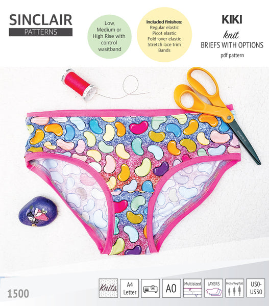 How to Sew Open Crotch Panties l Valentine's Day Sewing Project 