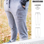 Pdf sewing pattern Lakeside knit joggers for men by Sinclair Patterns