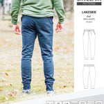 Pdf sewing pattern Lakeside knit joggers for men by Sinclair Patterns