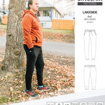 Pdf sewing pattern Lakeside knit joggers for men by Sinclair Patterns