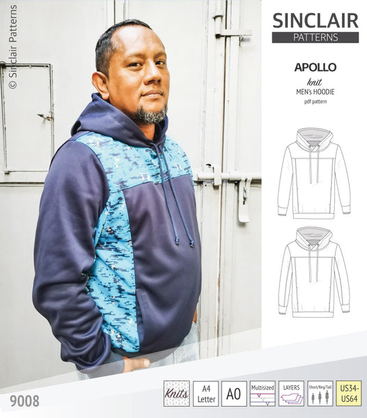 Morgan half zip pullover and hoodie (PDF)