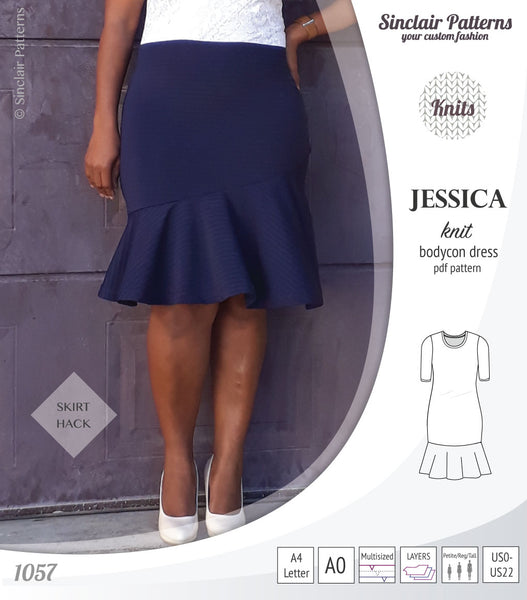 Bodycon skirt best sale pattern