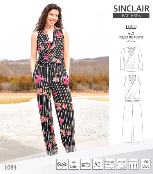 princess-seam-jumpsuit-pattern - The Shapes of Fabric