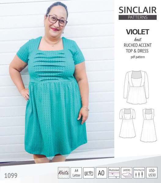 Rushed Bust Dress With Drawstring and Front Slit . EU SIZE 34-48. Instant  Download PDF Sewing Pattern. A4 Size. -  Singapore