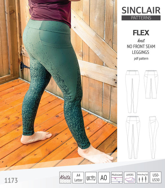 Style Arc Sizes 10 22 Columbus Knit Legging PDF Pattern for Printing at  Home or Print Store 