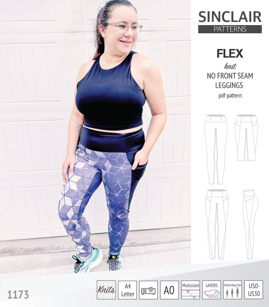 Boulder Leggings PDF Sewing Pattern, Including Sizes 12 Months 14 Years,  Activewear Pattern for Children 