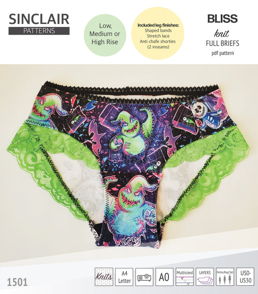 Celeste Pant Comfort/sleep Underwear for Women PDF Sewing Pattern -   Canada