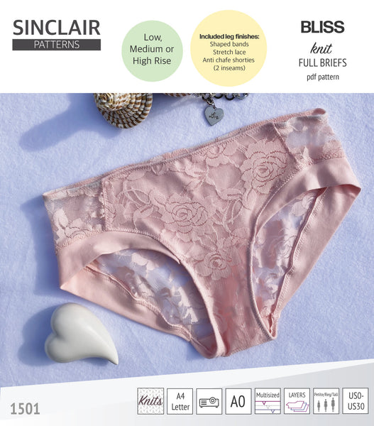 10 Min Seamless Panty Sewing Pattern