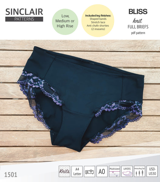 Knickers !: 6 Sewing Patterns for Handmade Lingerie including French  knickers, cotton briefs and saucy Brazilians: Adey, Delia: 9781446306338:  : Books